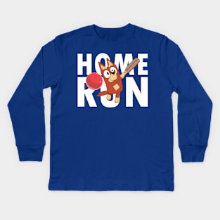 bluey homerun Kids Long Sleeve T-Shirt